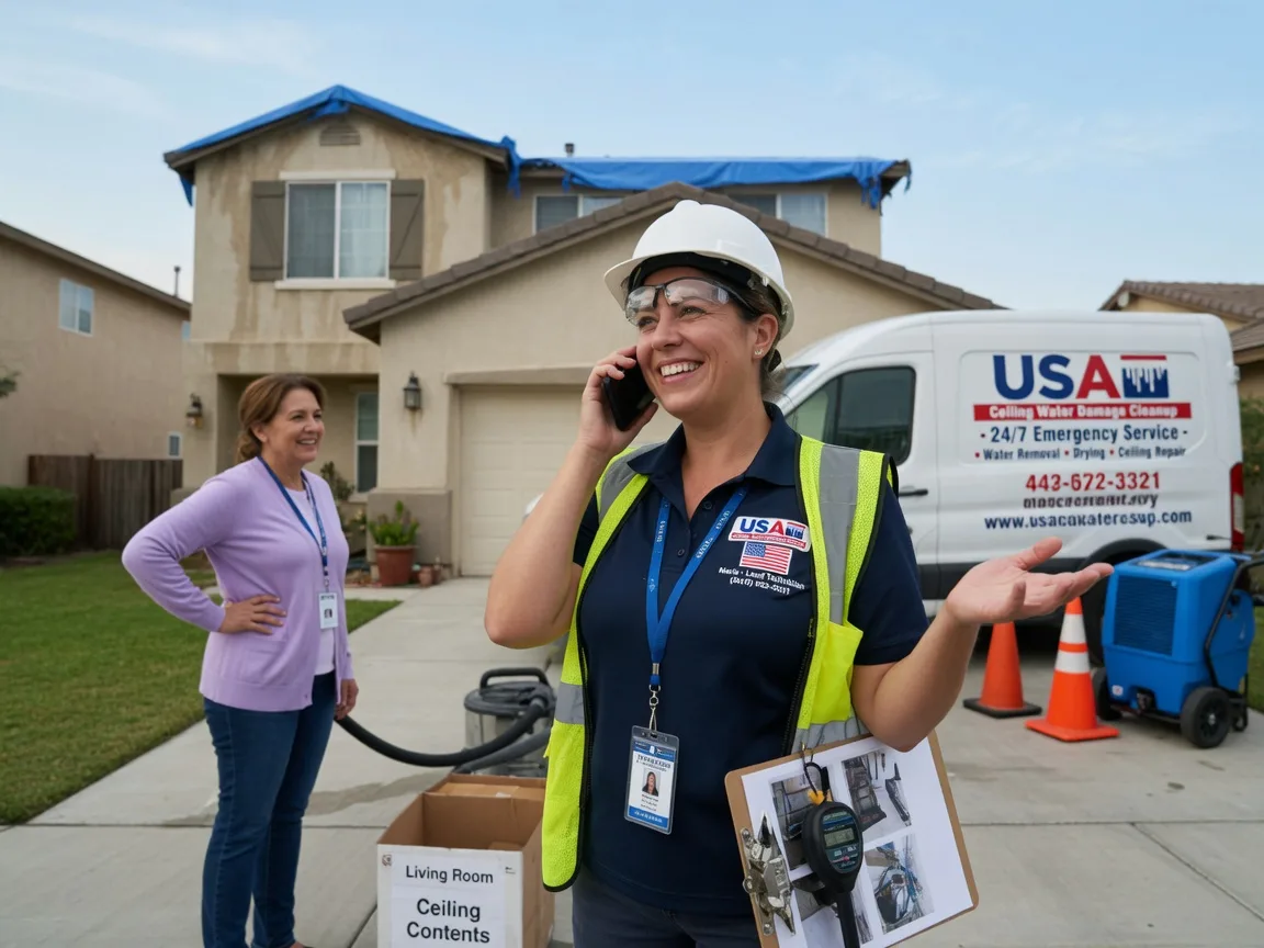 Ceiling Water Damage Restoration Nicolaus, CA FAQs